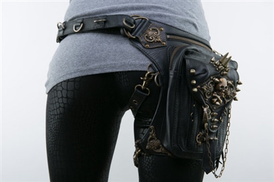 Metal Skull Waist Bag – American Skulls